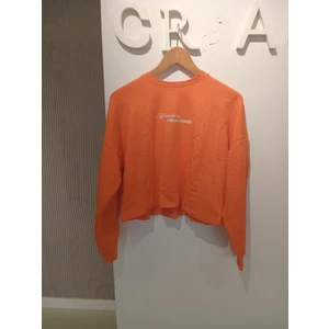 BRV-011 Turuncu Kadın Sweatshirt