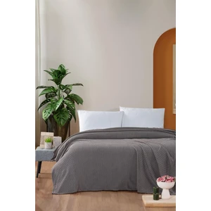 Macar Tek Kişilik Pike Pamuklu Yatak Örtüsü 170X230