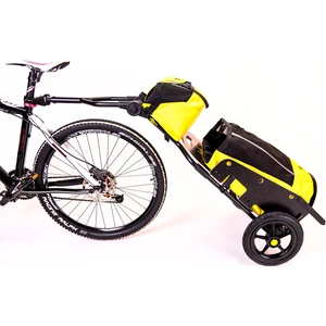 Shopper-Bisiklet Römorku/Bisiklete Takılabilen Pazar Ve Market Arabası/Katlanabilir/Şişme Lastikli