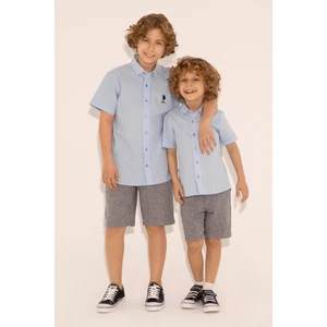 U.S. Polo Assn. Erkek Çocuk Lacivert Şort / Bermuda 50289495-VR033