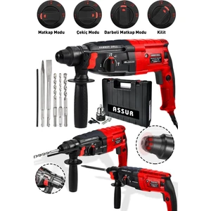 Profesyonel Metal Şanzıman Kırıcı Delici Hilti Darbeli Matkap 2-28mm