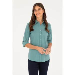 U.S. Polo Assn. Kadın Mint Gömlek Basic 50271263-VR090