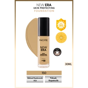 New Era Skin Protecting Spf 50 Nemlendirici Etkili Hyaluronik Asitli Fondöten - 150 Medium Beige