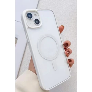 Vip Case Iphone 15 Plus Magsafe Wireless Şarj Özellikli Silikon 2mm Kamera Çıkıntılı Rema Kılıf