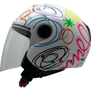 715 Flower Kask Desenli