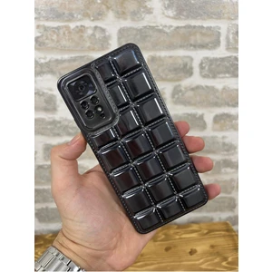 Vip Case Redmi Note 11 Pro ve Note 12 Pro |4g| Uyumlu Kabartmalı Dikiş Detaylı Baklava Desenli Parlak Vivid