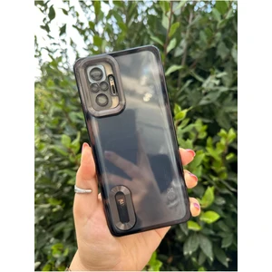 Vip Case Xiaomi Redmi Note 10 Pro Logo Detaylı Kenarları Renkli Kamera Korumalı Luxury Omega Kılıf