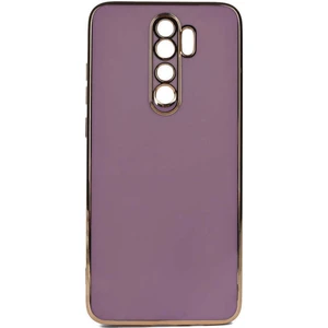 Vip Case Xiaomi Redmi Note 8 Pro Gold Kenarlı Parlak Kamera Korumalı Yumuşak Silikon Bark Kılıf