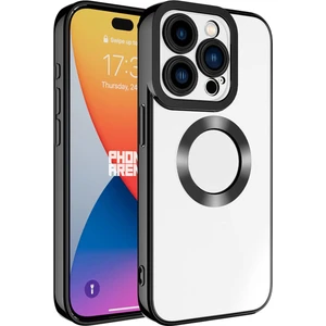 Vip Case Iphone 15 Pro Max Kamera Korumalı Logo Açık Parlak Omega Kılıf
