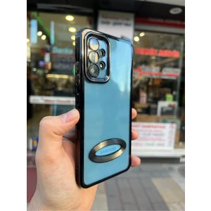 Vip Case Samsung A32 4g Kılıf Logo Detaylı Kenarları Renkli Kamera Korumalı Luxury Omega Kılıf