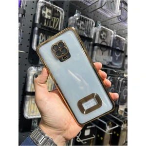 Vip Case Xiaomi Redmi Note 9 Pro ve Note 9s Uyumlu Logo Detaylı Kenarları Renkli Kamera Korumalı Luxury Omega