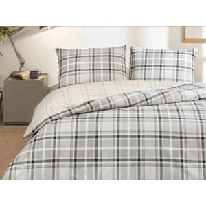 Ranforce Çift Kişilik Nevresim Takımı Caleb Gri