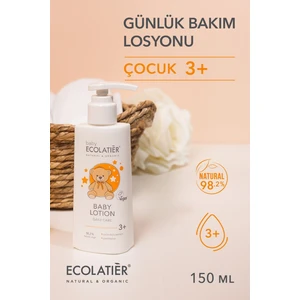 Günlük Bebek Losyonu Nemlendirici, Organik Kantaron Çiçeği 3+ Yaş, 150 ml