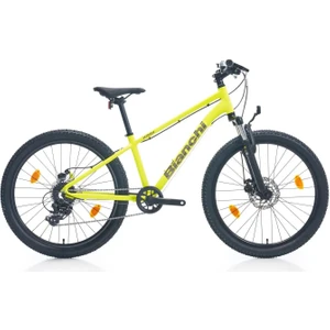 XR24 24 Jant 8 Vites Mekanik Disk Fren Sarı-Gümüş Grafit Erkek Çocuk Dağ Bisikleti