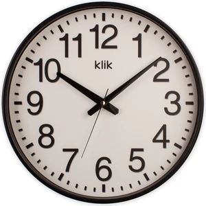 Simplex Siyah Minimalist Duvar Saati