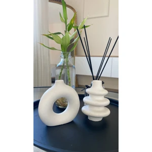 Concept 10 cm 2’li Minimal Pinterest Dekoratif Pampas Vazo, Iskandinav Vazo