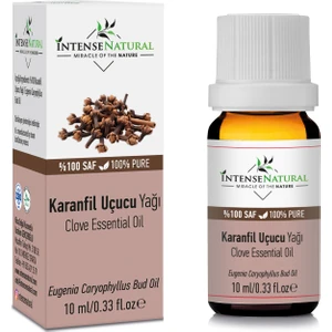 Intense Natural Karanfil Uçucu Yağı 10 ml %100 Saf ve Doğal Clove Bud Essential Oil