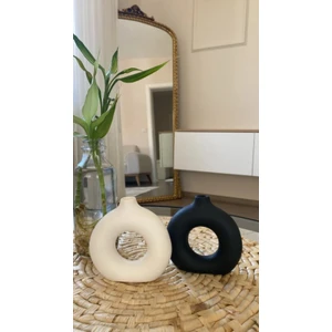 Concept 2'li Set Minimal Bohem Dekoratif Vazo 10 cm