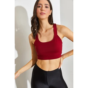 Kadın Sporcu Crop Atlet