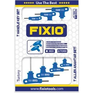 Fıxıo 7 Parça T Saplı Allen Takım Set