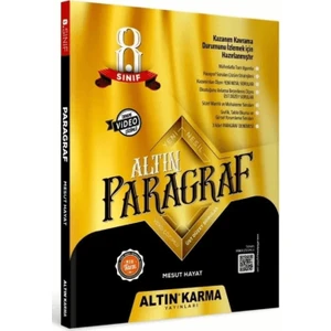 Altın Karma Yayınları 8. Sınıf LGS Paragraf Soru Bankası