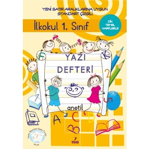 Yuva Yayınları 1. Sınıf Yazı Defteri Standart Çizgili