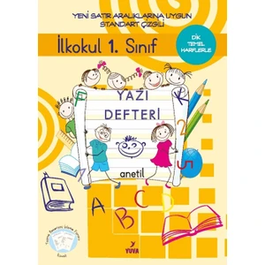 Yuva Yayınları 1. Sınıf Yazı Defteri Standart Çizgili