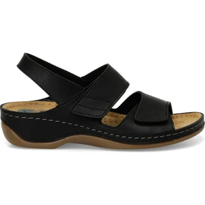 161833.Z4FX Siyah Kadın Comfort Sandalet