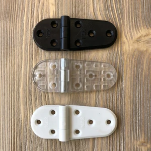Gürçay Hırdavat Plastik Oval Menteşe 9cm - 2 Adet Şeffaf