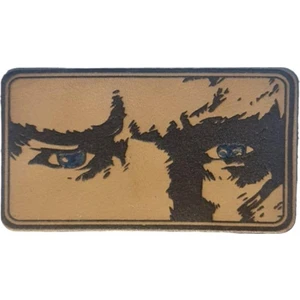 Seyhan Askeri Malzeme Atatürk Mavi Göz - Deri Peç - Arma - Leather Patch