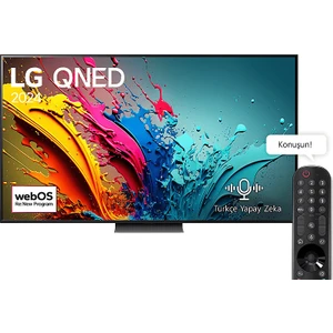 65QNED86T 65" 165 Ekran Uydu Alıcılı 4K Ultra HD Smart LED TV