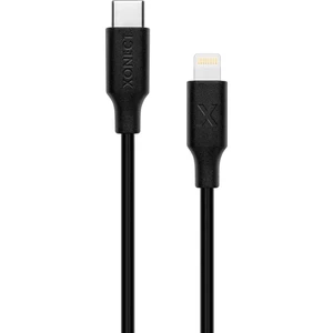 Type-C To Lightning Uyumlu iPhone Modelleri Için Hızlı Şarj ve Data Kablosu 40 cm (Siyah)