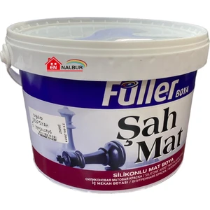 Füller Şahmat Silikonlu Mat İç Cephe 3,5 kg Deep Siyah
