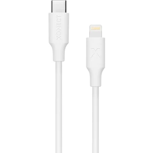 Type-C To Lightning Uyumlu iPhone Modelleri Için Hızlı Şarj ve Data Kablosu 40 cm (Beyaz)