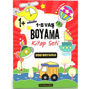 1-5 Yaş Boyama Kitap Seti