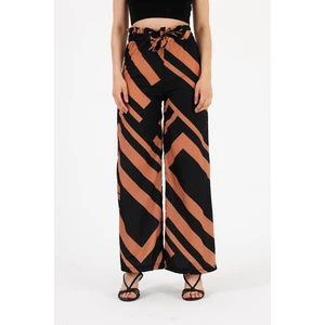 İhraç Pazarı Desenli Polyester Pantolon