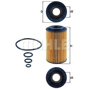 MAH-OX1537D Yag Fıltresı Mercedes M112 M113 M272 M273 W...