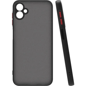 Cepte Aksesuar Galaxy A05 Uyumlu Cpt Kılıf Zore Hux Kapak-Siyah