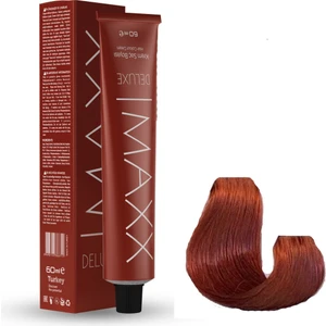 Maxx Deluxe Tüp Boya 8.45 Tarçın Bakır 60 ml x 3 Adet