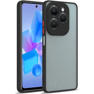 Cepte Aksesuar Infinix Hot 40I Uyumlu Cpt Kılıf Zore Hux Kapak-Siyah