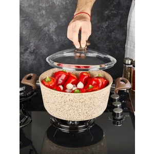 Creamy 32 cm Granit Derin Tencere