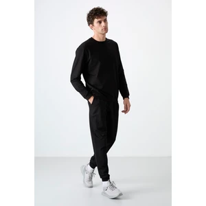 Air Jones Keith Siyah Basic Erkek Eşofman Takım - 85231