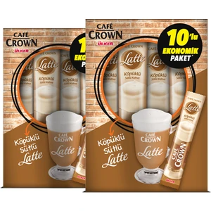 Cafe Crown Latte 17 Gr. x 10 Adet x 2 Adet