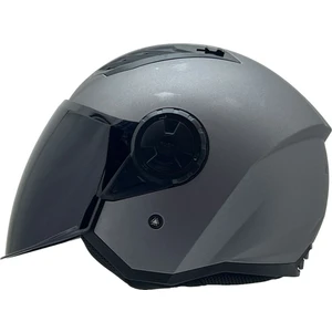 Aırflow 2 Mat Tıtanıum Kask Siyah Cam