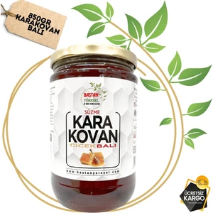 Baştan Yöresel Bozdağ Subatan Gezdirilen Karakovan Balı (850gram)
