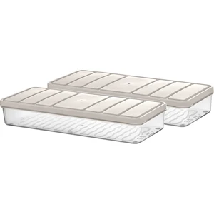 Selka Home Nora 2'li Küçük Boy 1.2 Lt Saklama Kabı