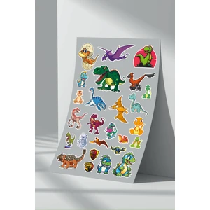 StickerMarket Dinazor Sticker Seti (4)