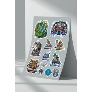 Stickermarket Poseidon Sticker Seti