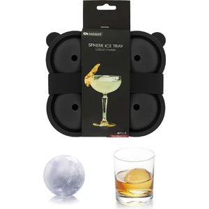 Shot Küre Top Luxury Buz Kalıbı 4 lü Siyah 16 x 15 x 7 cm