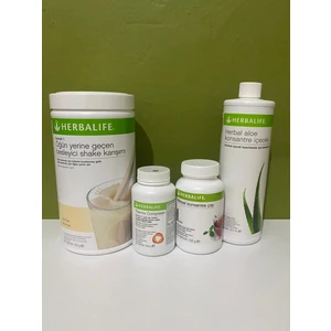 Set Vanilya Shake + Aloe Suyu + 100 gr Çay + Thermo Complete
